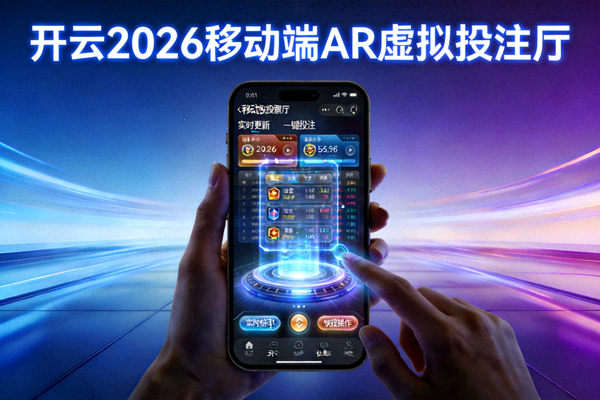 开云2026移动端AR虚拟投注厅，沉浸式交互体验场景