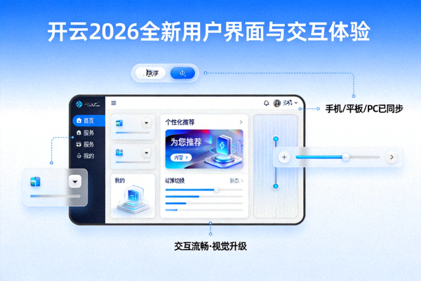 开云2026全新用户界面与交互体验设计展示
