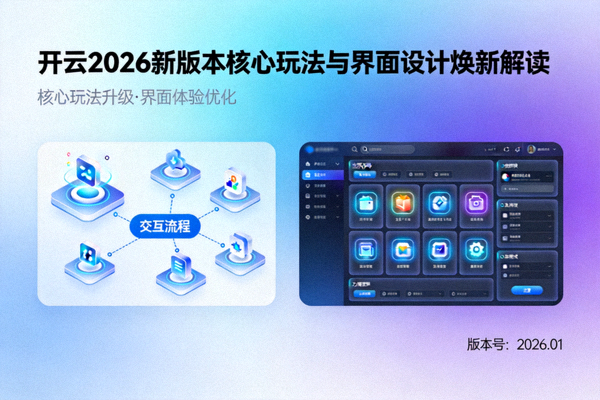 开云2026新版本上线核心玩法与界面设计焕新解读配图
