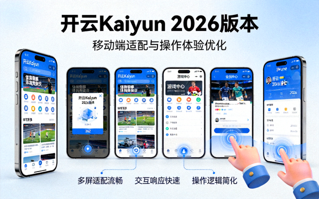 开云Kaiyun 2026版本移动端适配与操作体验优化展示