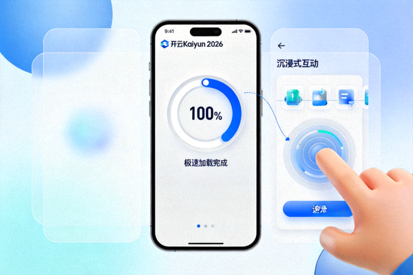 开云Kaiyun 2026移动端极速加载与沉浸式互动界面展示
